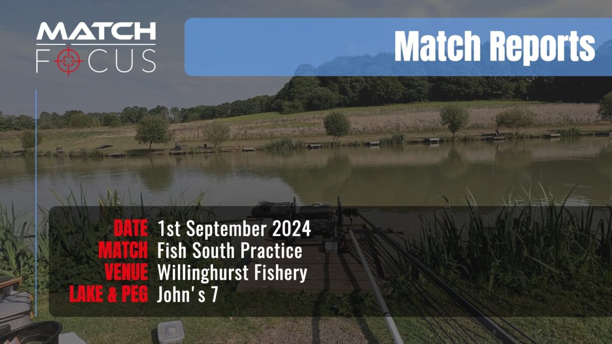 Fish South Practice Match – 1st September 2024 Match Report