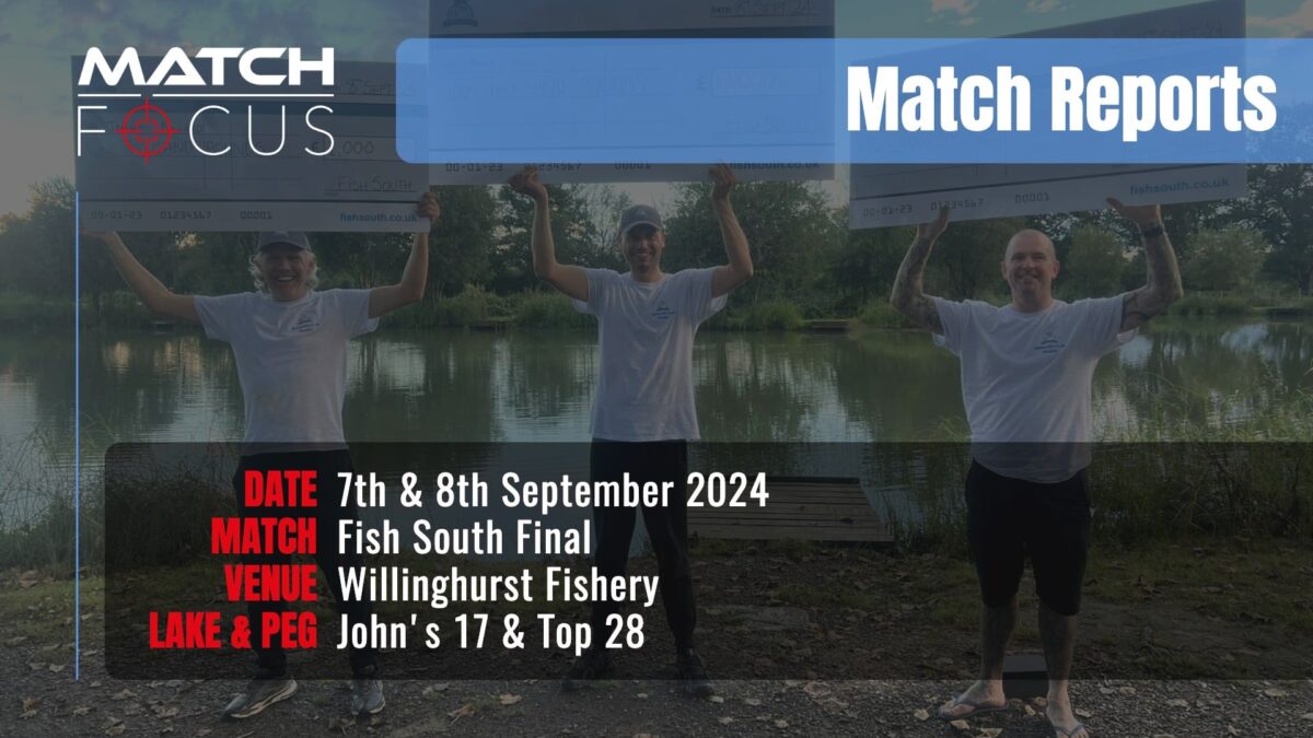 Fish South Final – 7th-8th September 2024 Match Report