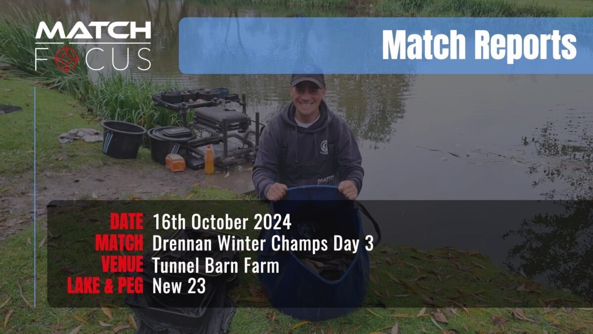 Drennan Winter Pole Champs Day 3 – 16th October 2024 Match Report