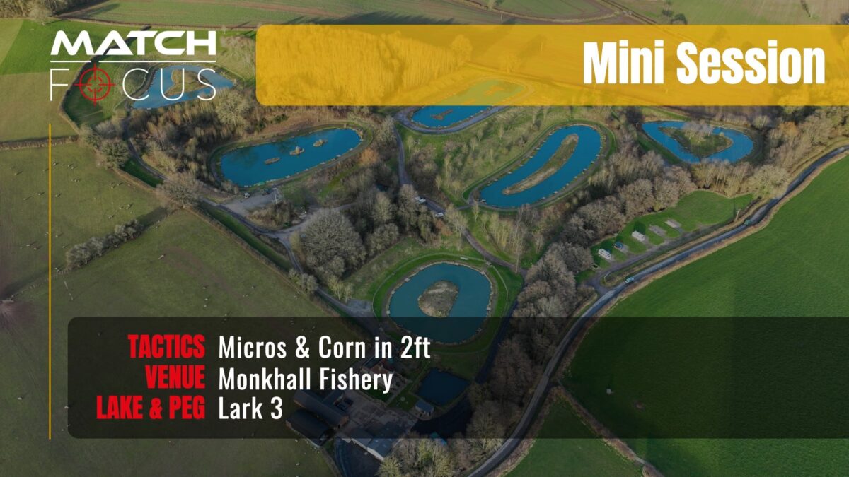 Micros & Corn in 2ft | Monkhall Fishery | Mini Session